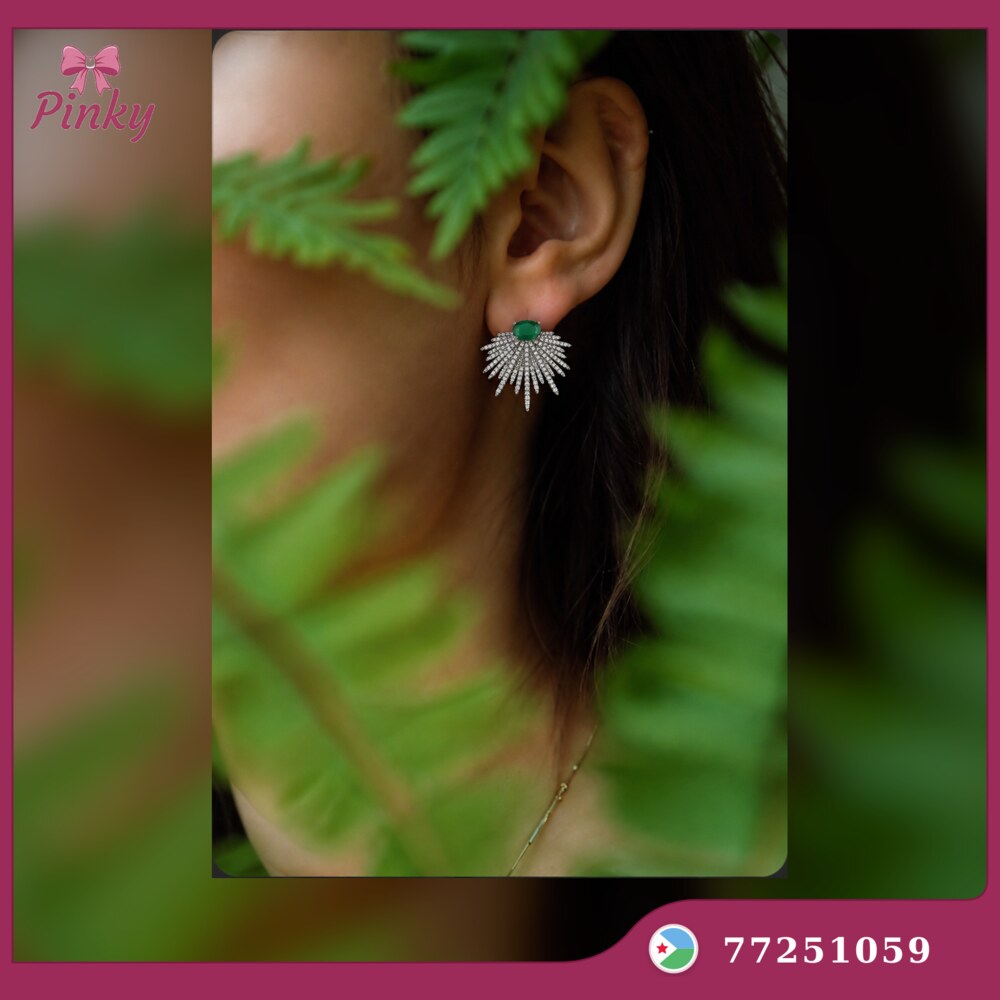 Boucles d’oreilles Pinky — Soleil Noir