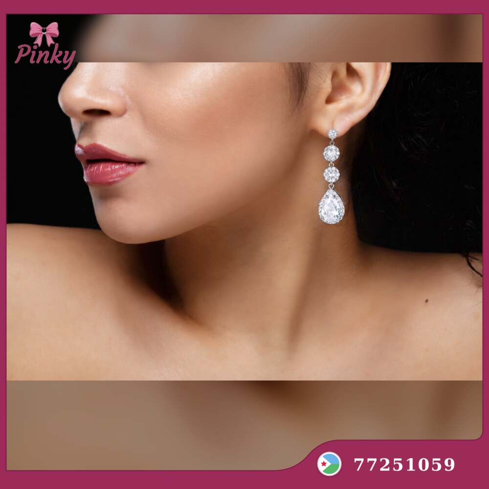 Boucles d’oreilles Pinky — Goutte Éternelle