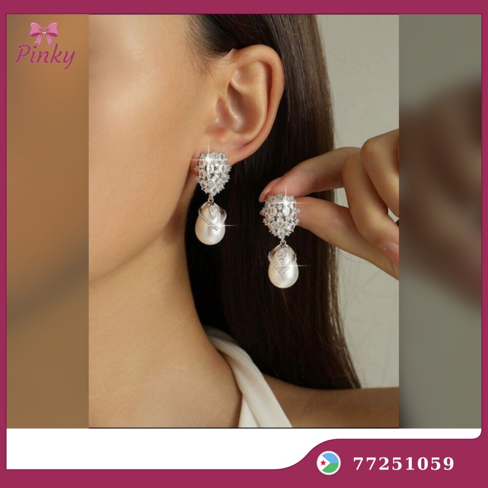 Boucles d’oreilles Pinky — Perle Royale