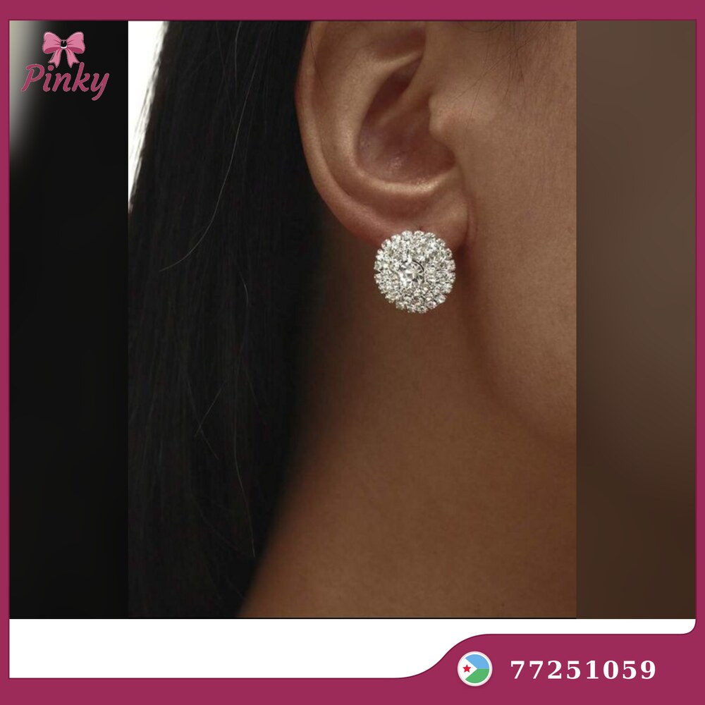 Boucles d’oreilles Pinky — Perle Scintillante